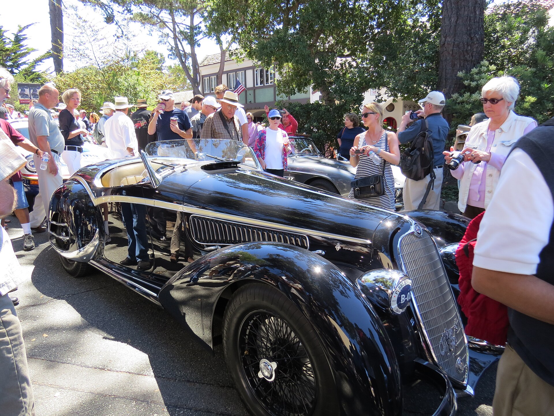 Alfa Romeo 8C 2900 B Spider — кузов Carrozzeria Touring Superleggera
