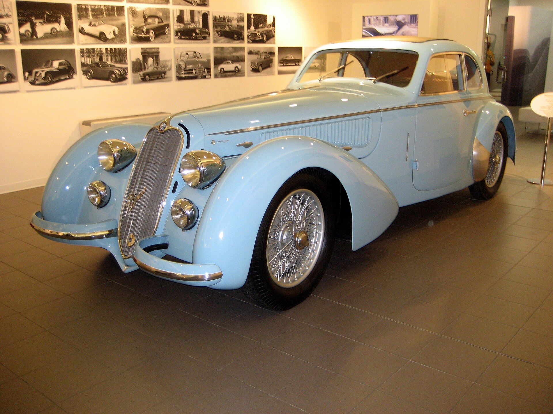 Alfa Romeo 8C 2900 B Lungo — gran turismo 1930-х