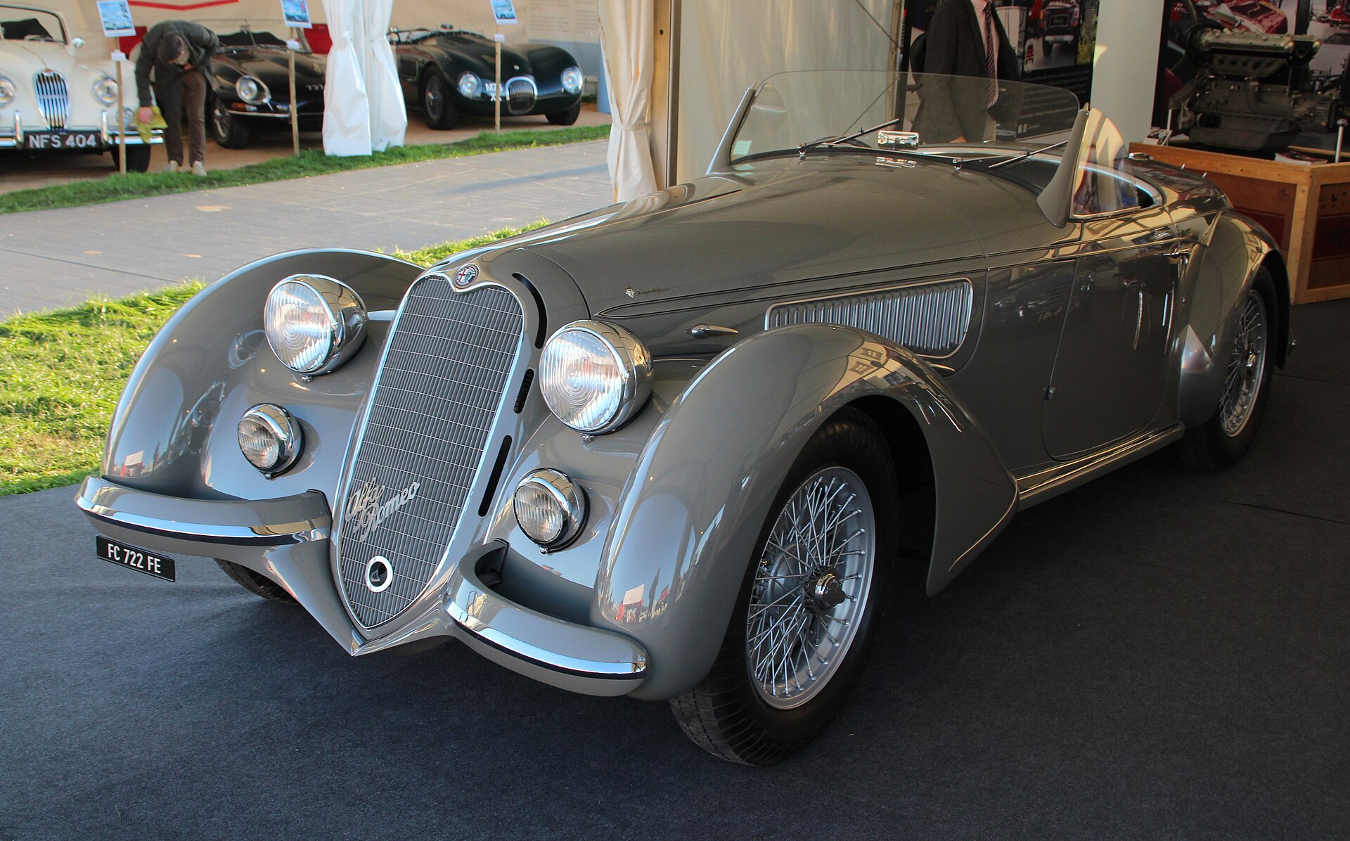 Alfa Romeo 8C 2900 — gran turismo с кузовом Touring